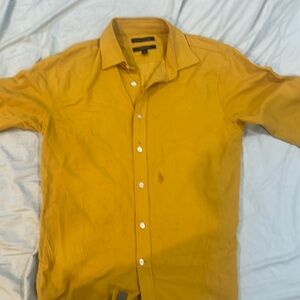 Rich mustard yellow limited edition Banana Republic shirt